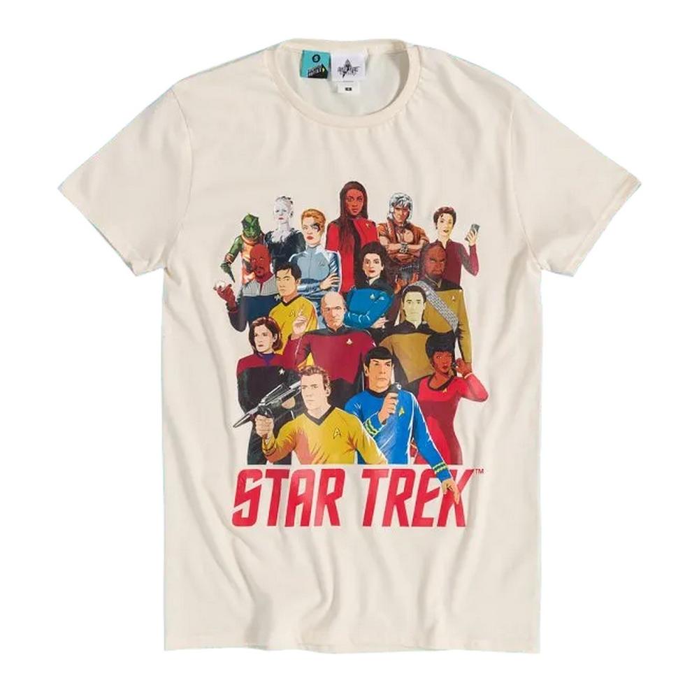 Star Trek Unisex Adult Crew Member T-Shirt