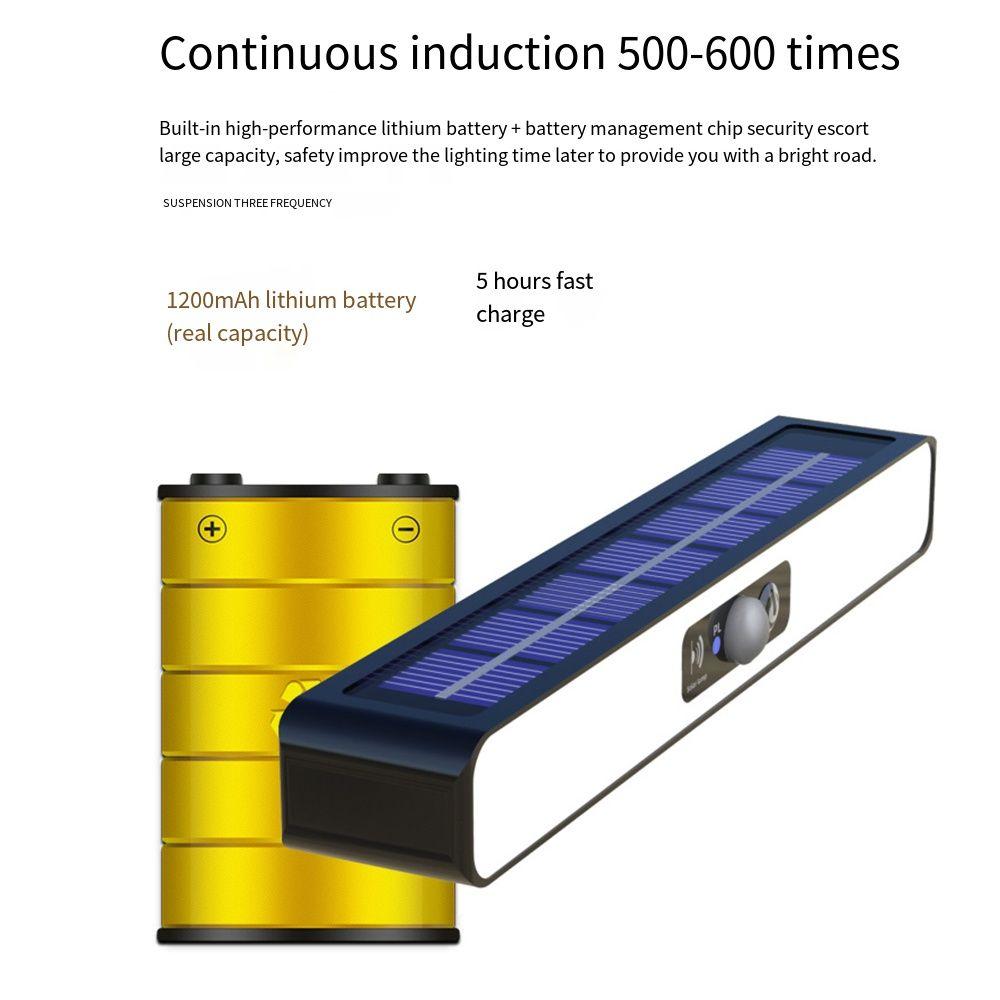 IP65 Clip Solar Lights Wireless Wall Hanging Light Porch Light Human Body Induction Light  Hallway