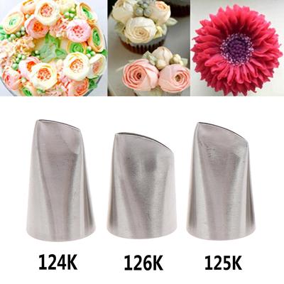 3 τμχ Austin Rose Petals Icing Piping Nozzles Cake Decorating Tool Cream Tips