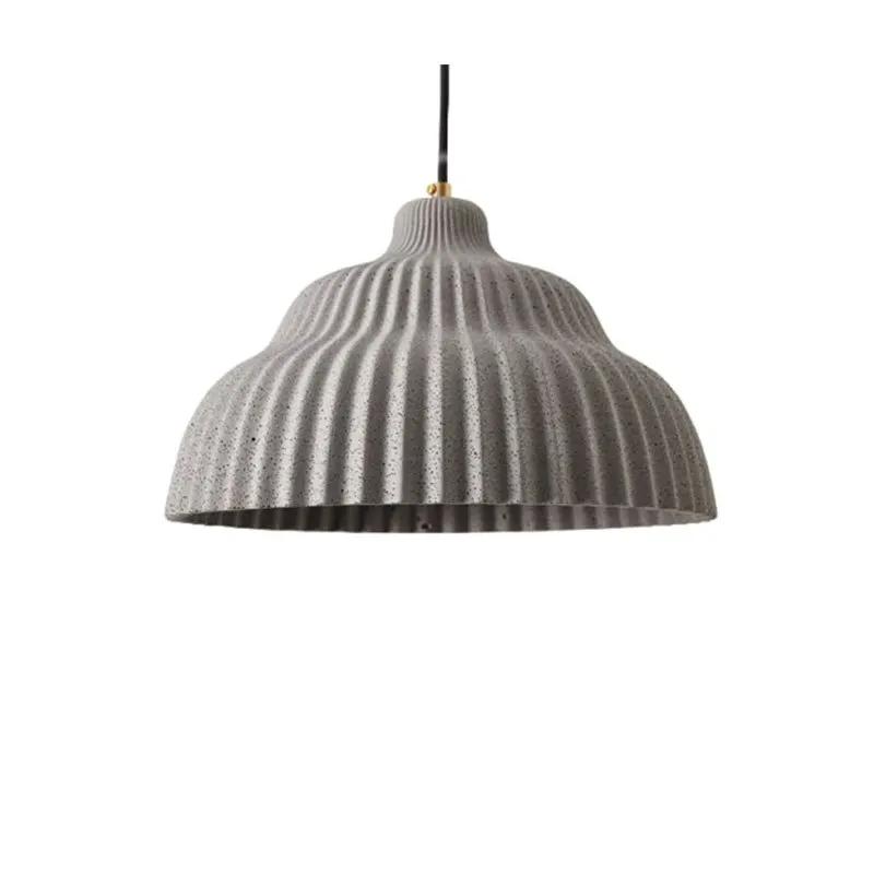 Industrial pendant light Dining Room design Nordic modern cement light minimalist Vintage Kitchen island loft pendant light