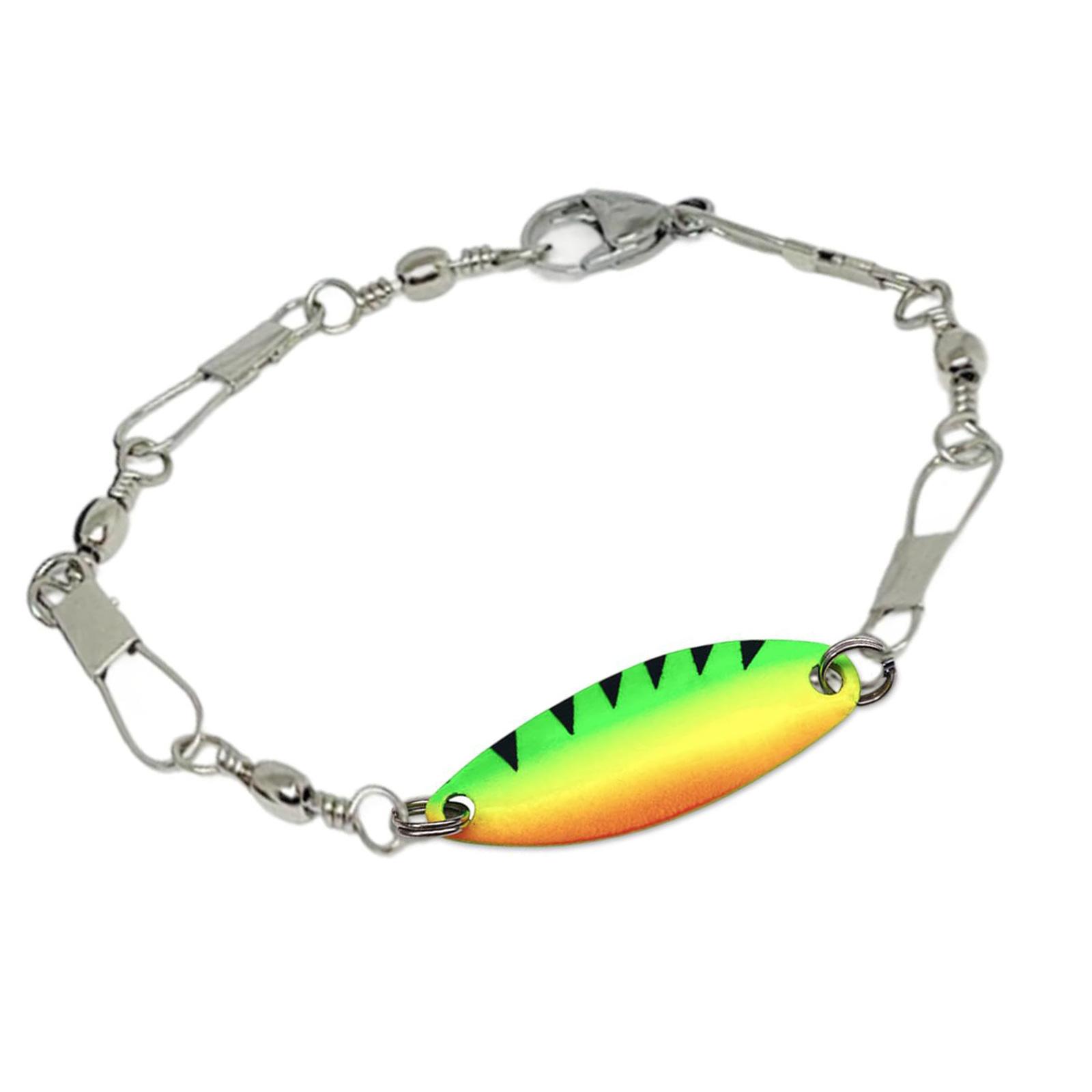 

Outdoor Fishing Inspired Adjustable Bracelet Rustproof Alloy Hook Charm for Anglers Nature Lovers