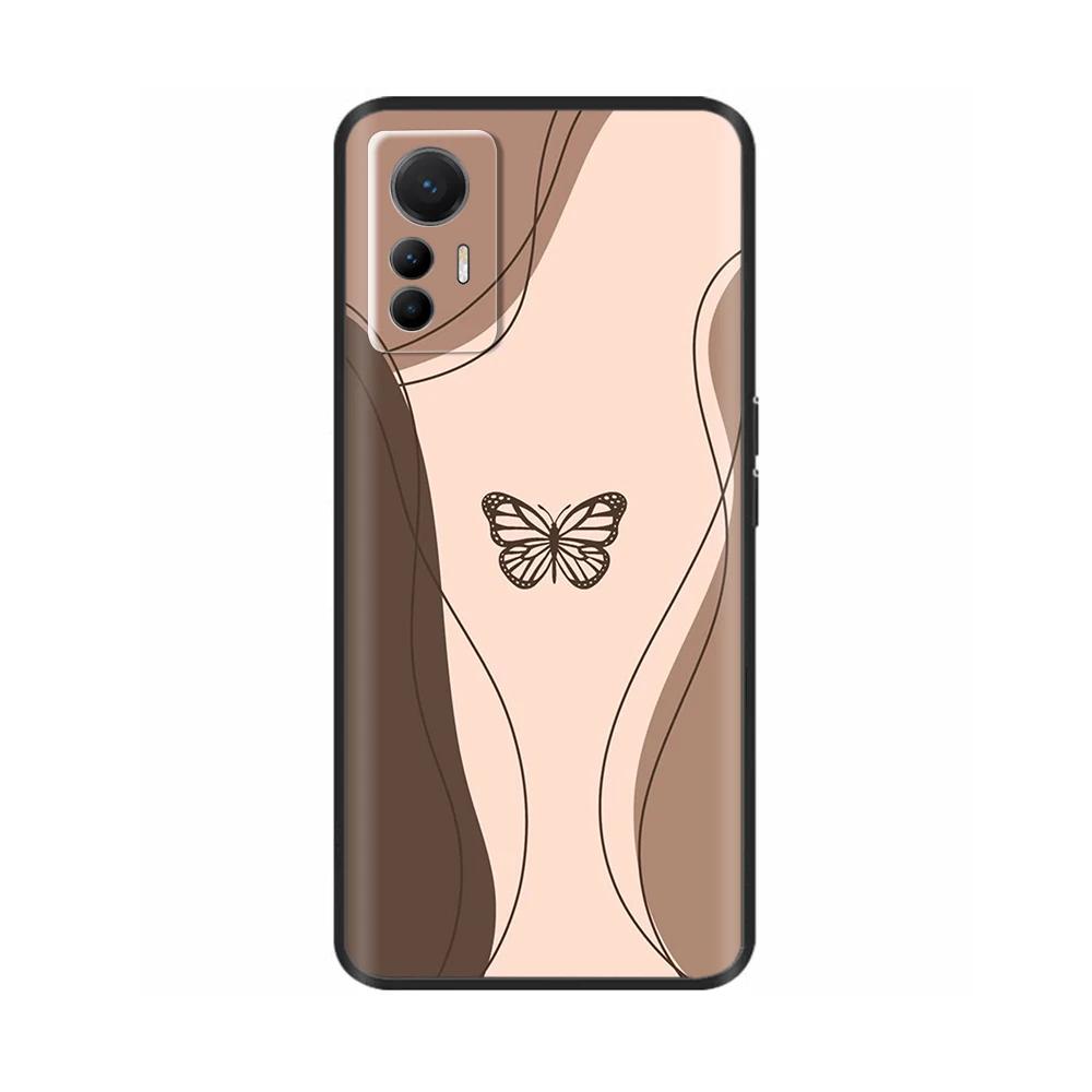 For Xiaomi Redmi Note 12S Case Painted Flower Back Cover Full Protection Soft TPU Case for Redmi Note 12S Phone Cases Note12S