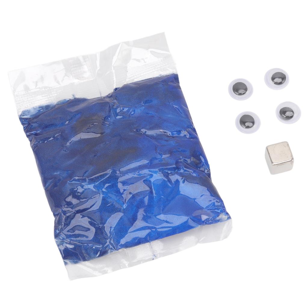 Magnetic Putty Silicone Safe Magnetic Bouncing Mud Educational Stress Relief Toys with Magnet Blue