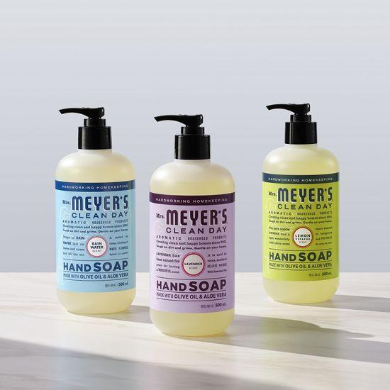 Mrs. Meyer's Hand Wash 500ml (Choose 1 of 3 Flavors) (Lavender/Lemon Verbena/Rainwater)
