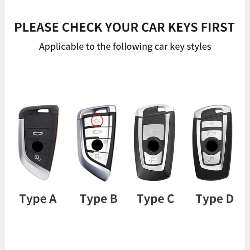 Autoschlüsselhülle Abdeckung Schale Handsender für BMW X1 X2 X3 X5 X6 X7 Serie 1 2 3 5 7 F15 F16 E53 E70 E39 F10 F30 G30 G01 Auto Fernbedienung Schlüsselanhänger