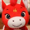Soft Horse Mascot Stuffed Animal PP Cotton Horse Plush Doll Pentant  Festive Decor