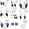 Cartilage Helix Eyebrow Nipple  Belly Tongue  Body Piercing Tool Kit Piercing Jewelry Needles Kit