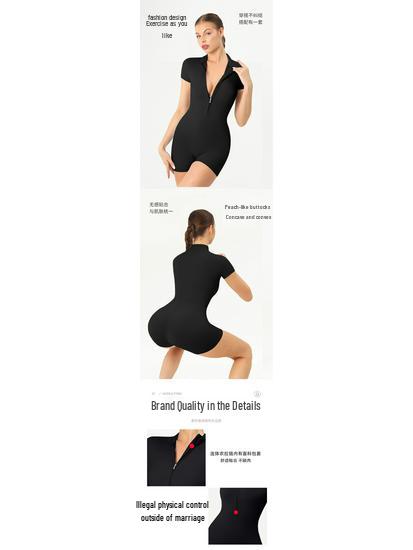 Women's Summer Short Sleeve Yoga & Dance Jumpsuit