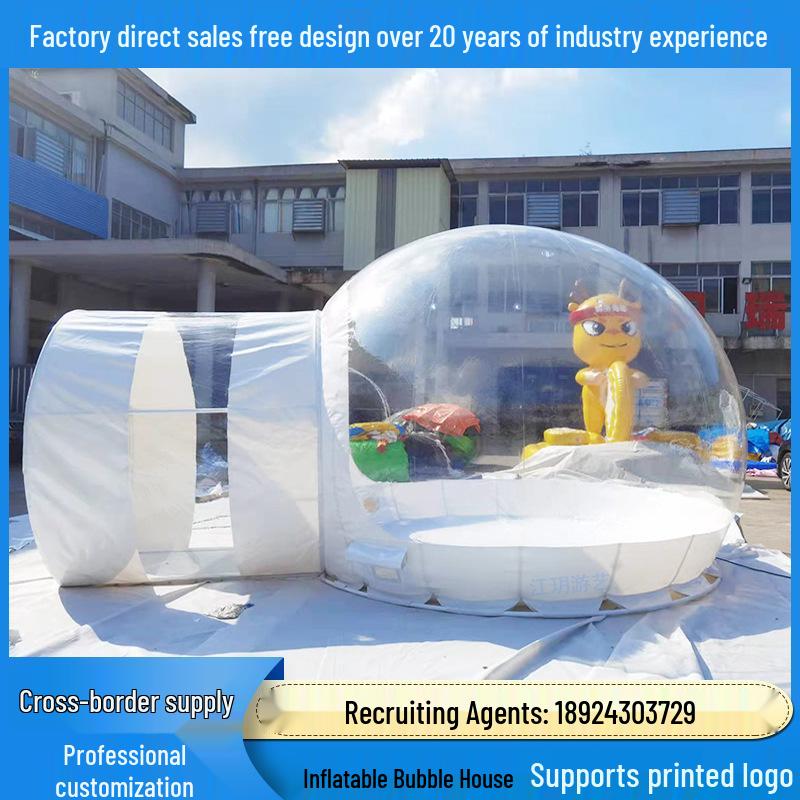Transparent Inflatable Bubble Tent: Outdoor Starry Sky Room for Weddings, Birthdays, and Events
