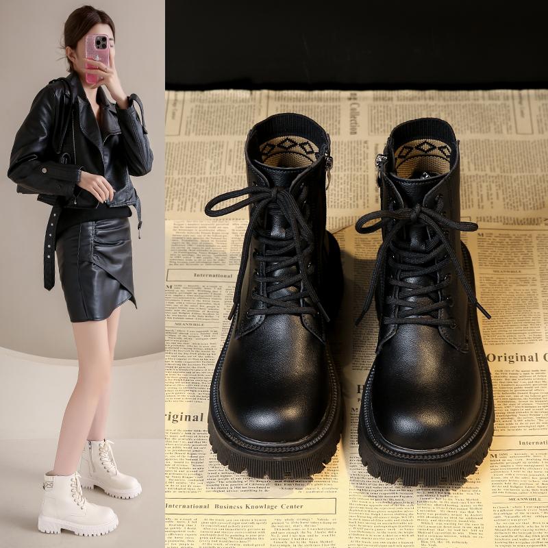 Women’s Winter Snow Boots Casual Short Boots for Girl Booties Black Warm Ankle Boots with Fur Plus Size