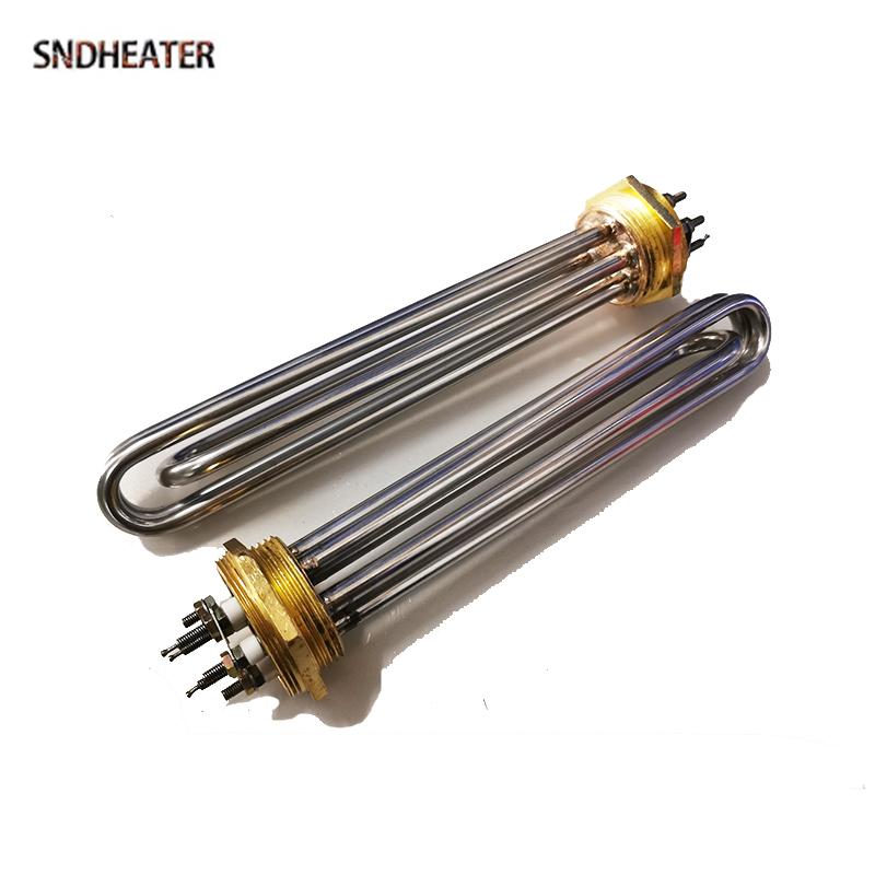 SNDHEATER High Temperature Water Resistance Heater 220V 380V Fast Heating Element 3KW 6KW 9KW 12KW for Farm Heating Appliance 3KW 195mm