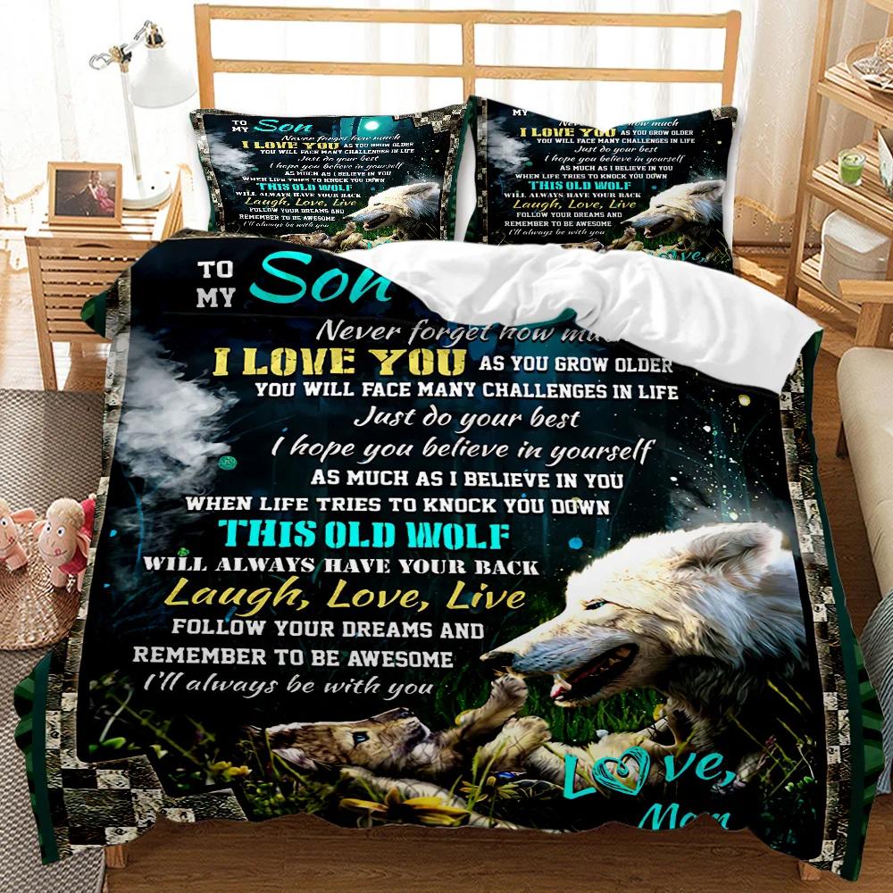 Letter Duvet Cover Set Love Vows Letter To Lover Letter Twin Bedding Set Couple Gift Lover Queen King Size Polyester Quilt Cover