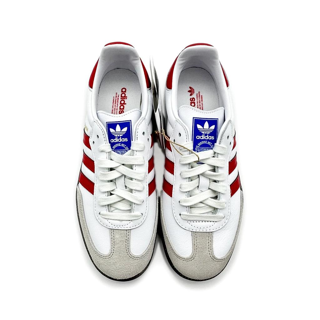 IG1025 Adidas Originals Samba OG White Better Scarlet (Men's)