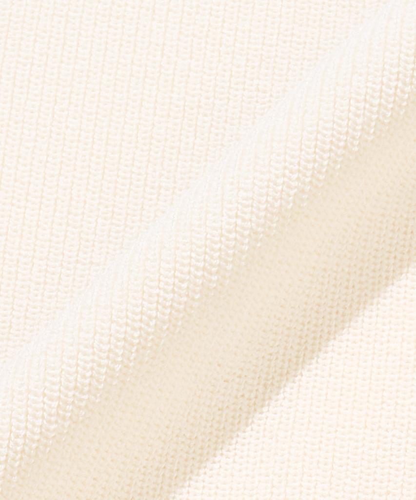 Agod Solid Half Knit Cardigan [Ivory]