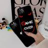 QE30 Game Over Phone Case for OPPO A40 A60 A80 A15 A16 A16K A12 A17 A17K A54 A54S A53 A53S A55 A56 A57 A98 F23