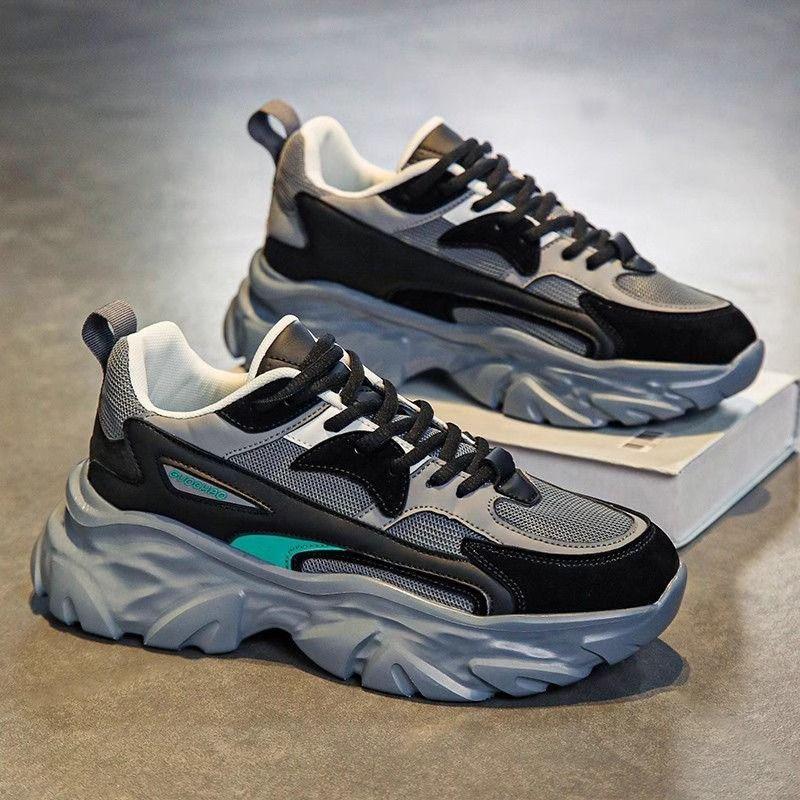 Fashion Mesh Upper Sports Shoes for Men Quick-Drying Cushioned Insole Breathable Summer Sale Korean High Quality Gym Man Casual Sneaker