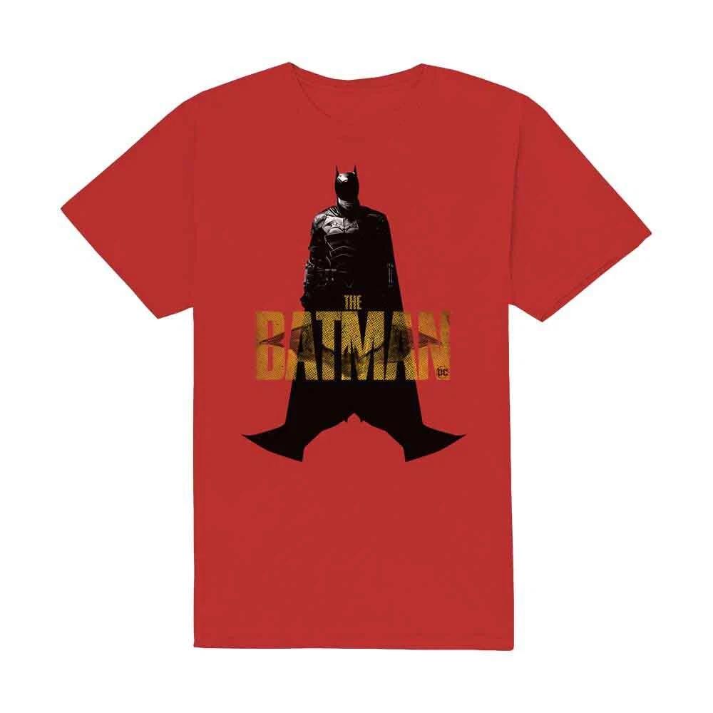 DC Comics Unisex T-Shirt: The Batman Yellow Text (Small) 4XL