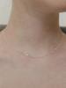 Necklace for Stainless Chain For Everyday Comes with Gift Box [Hothrty] Women, Chain, Steel, Thin, Necklace, Silver, Gold, Cute, Simple, Stylish, Use,