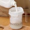 Reusable Greek Yogurt Strainer With Lid, Whey Separator For Thick Creamy Cheese Making Filter