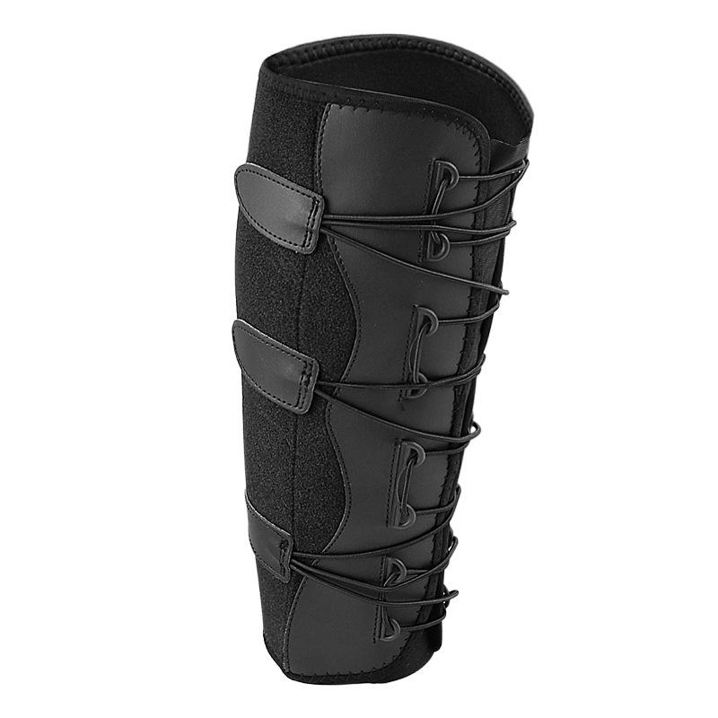 Adjustable Elastic Drawstring Calf Compression Sleeves for Muscle Support