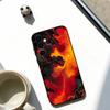 Lava Eruption  Phone Case For Samsung Galaxy A73,A72,A71,A70,A53,A52,A51,Others Soft Black Cover