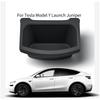 TPE Rear Seat Storage Box for Tesla Model Y Juniper Launch 2025-UP Organizer Center Console B Backseat Garbage Accessories