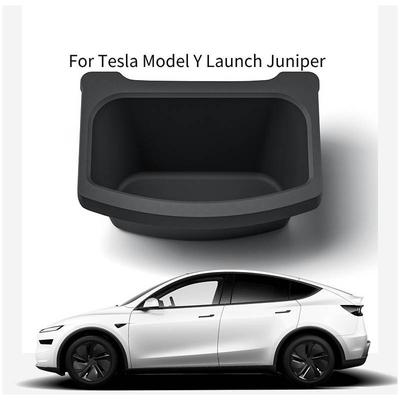 TPE Aufbewahrungsbox für den Rücksitz für Tesla Model Y Juniper Launch 2025-UP Organizer Mittelkonsole B Müllzubehör für den Rücksitz