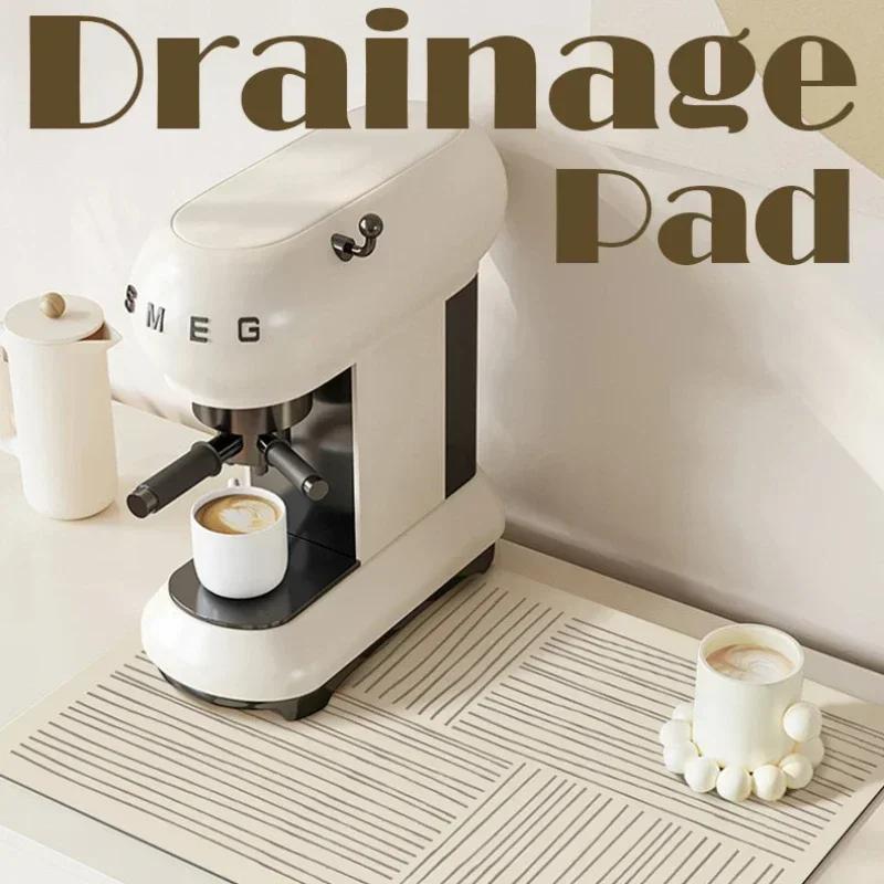 Exquisite Kitchen Drain Pad Super Absorbent Dinnerware Placemat Desktop Decor Pads Drying Rug Bathroom Sink Drymats