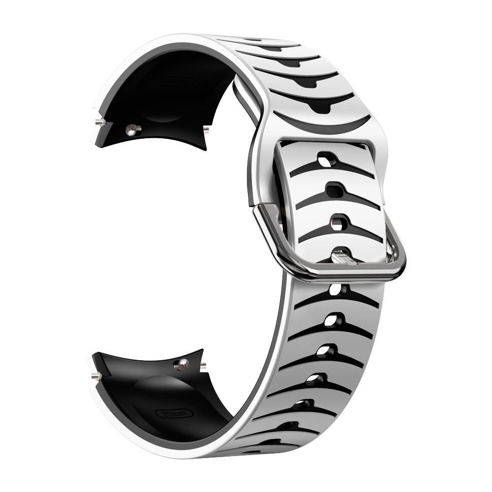 No Gap Silicone Strap For Samsung Galaxy Watch 7 FE 6 5 4 40mm 44mm 5 Pro 45mm Sport Bracelet Watch 6 4 Classic 20mm Band Belt