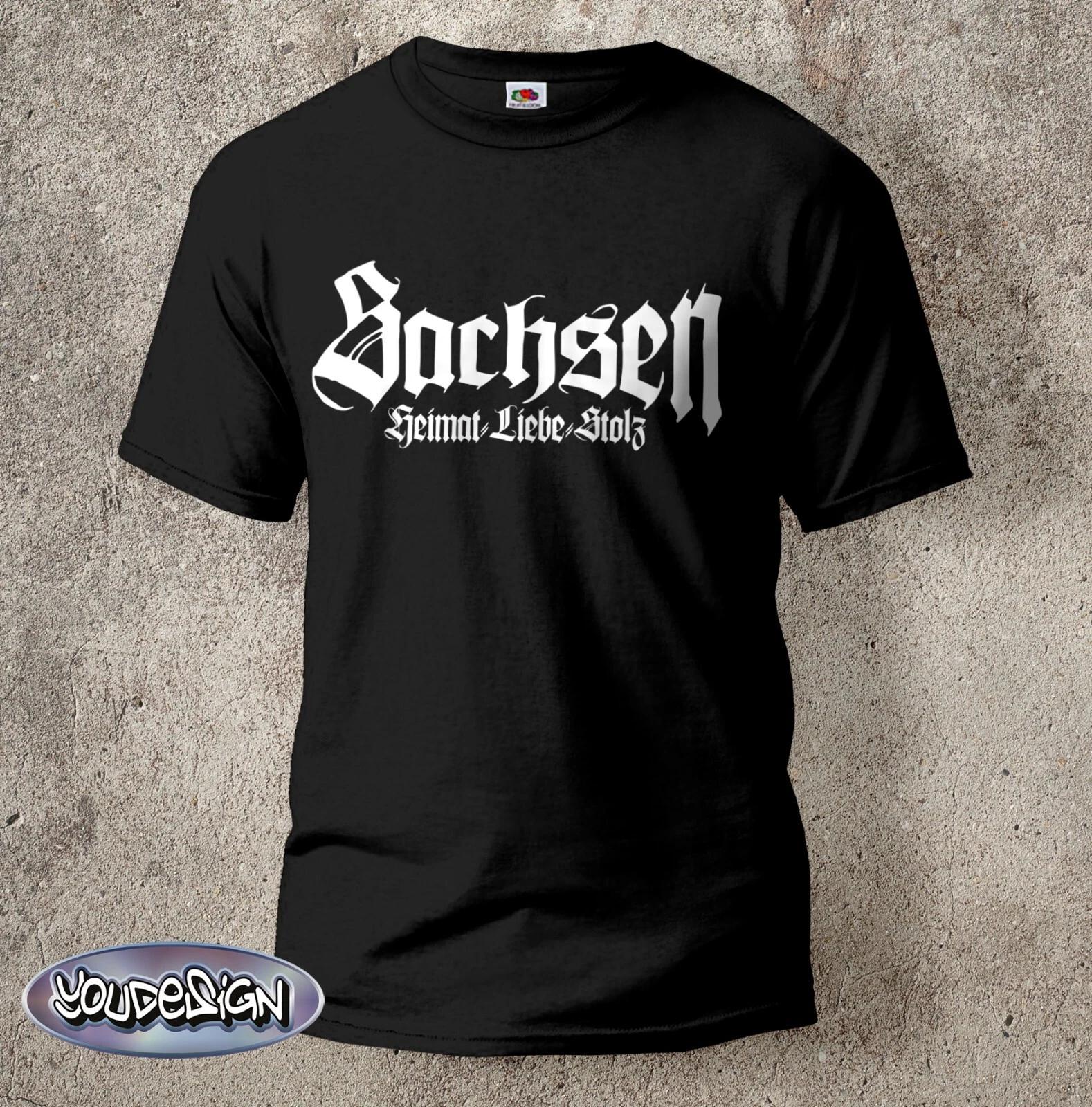 Saxony East Germany shirt Ossi T-shirt home love pride saying S-5XL XL