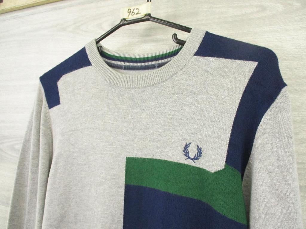 [USED] FREDPERRY Fred Perry <Crew Neck Knit> M0962c
