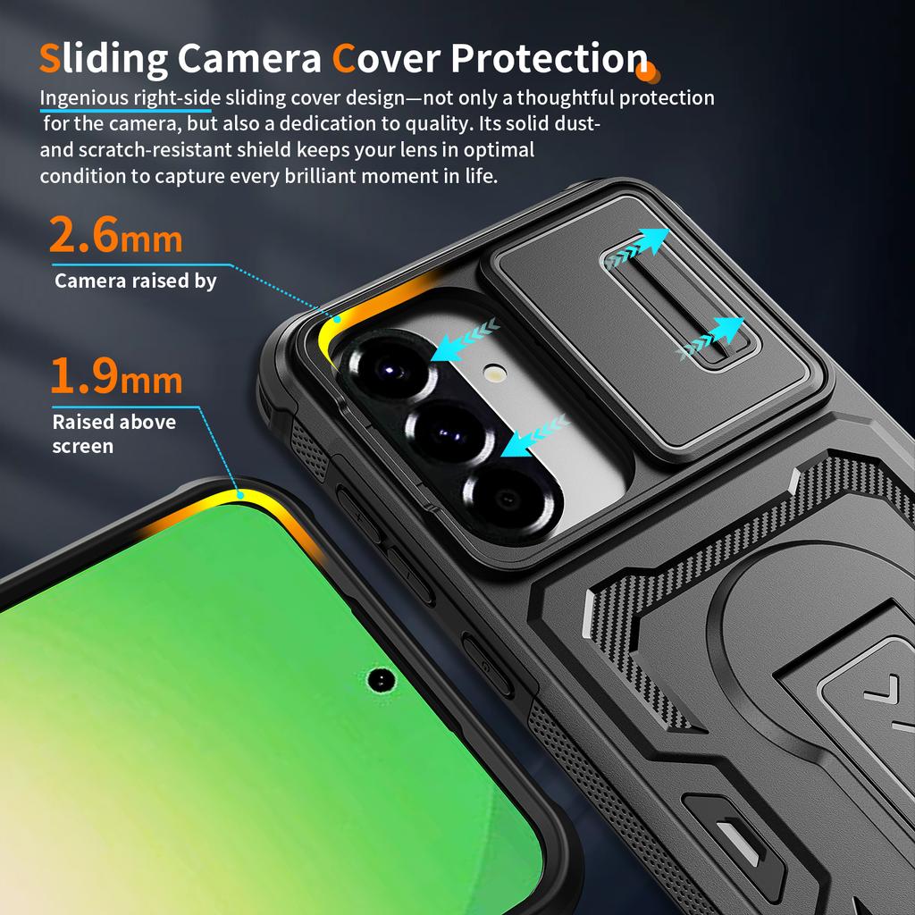 Armor Case for Samsung Galaxy A57 5G A 57 A17 A37 A56 A36 A16 A26 Military Grade Protection Phone Accessories Cover Funda Capa