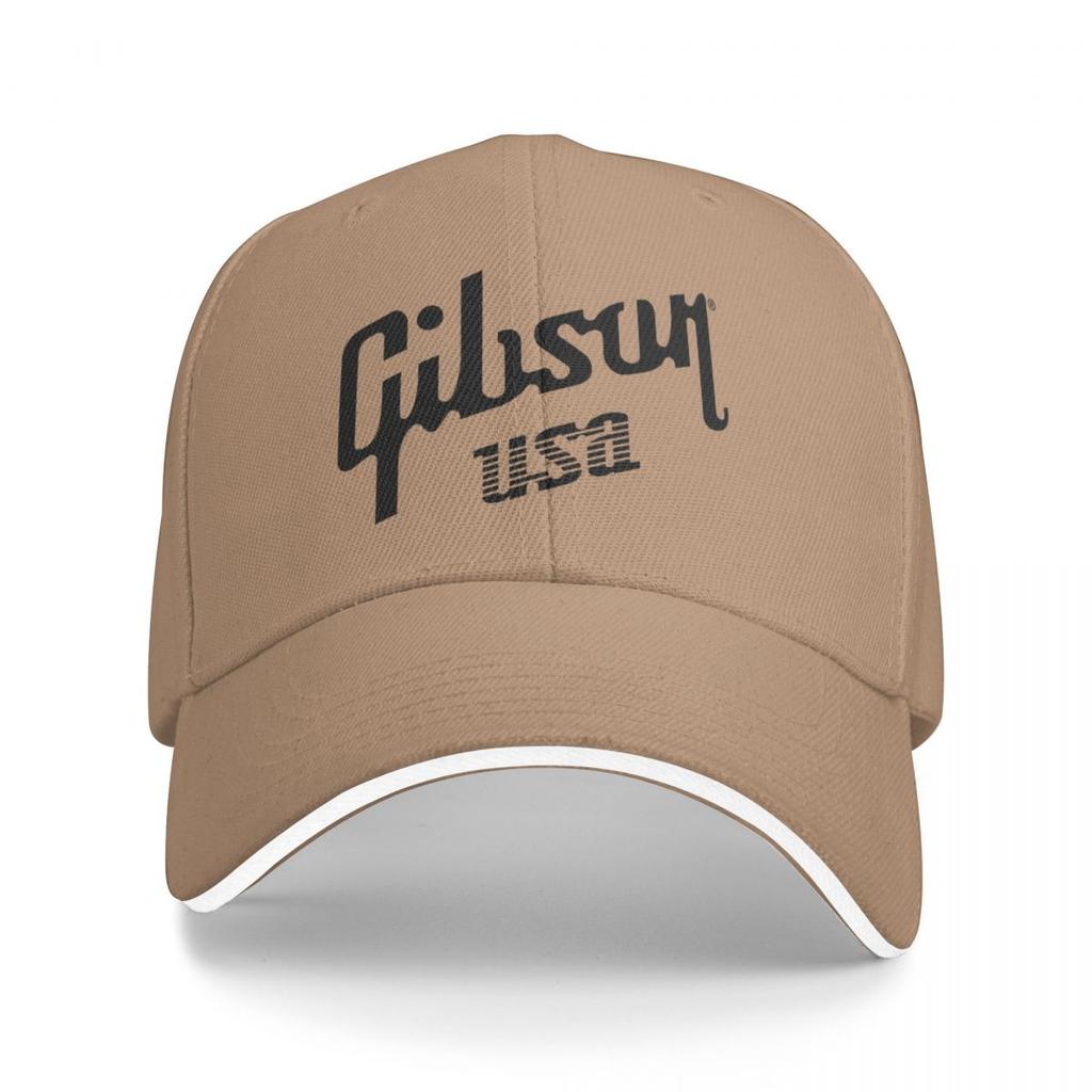 Unisex baseballové čepice Gibsons Music 1894 Logo Outdoor Streetwear Letní sportovní baseballové čepice Hip Hop čepice Kšiltovky