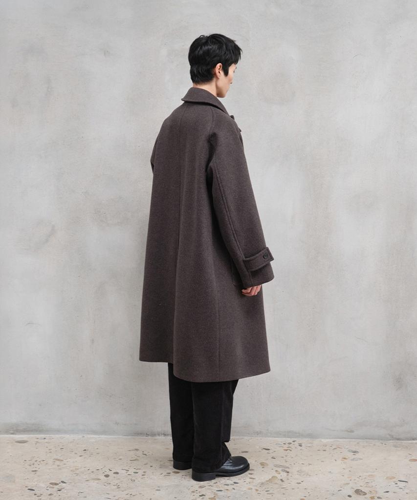 HORLISUN Winterport Wool Coat Spain Olive