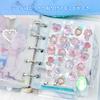 Mosasa Transparent Sticker Peelable M5 Sticker Clear Micro Sticker Favorite Item Book, Girl, Stickers, Binder, Planner, Binder, 5-Hole, 5, Storage,