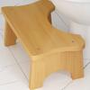 Bamboo Toilet Stool Toilet Brush Non-Slip Potty Seat Children Pregnant Foot Restroom Older Squat BenchKid Poop Seat Home Travel