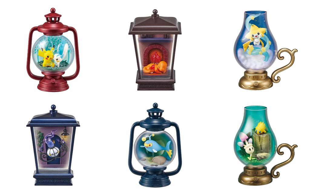 Re-Ment Pokemon LANTERN DIORAMA 1 BOX H130mm x W70mm x D80mm PVC