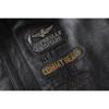 Chinese Size Indian Embroidery Coat Genuine Cowhide Casual Leather Jackets for Men Leather Jacket Spring Autumn