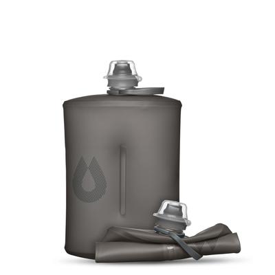 HydraPak STOW 1L Stow Mammoth Gray Bottle, GS330,