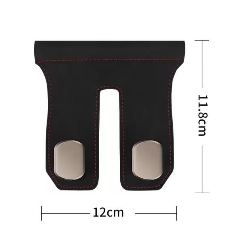 1pc Car Storage Hooks - Glove Box Hook Car Front Seat Storage - Metal Hook Rollover Fur Inside Car Interior Accessory Organizer