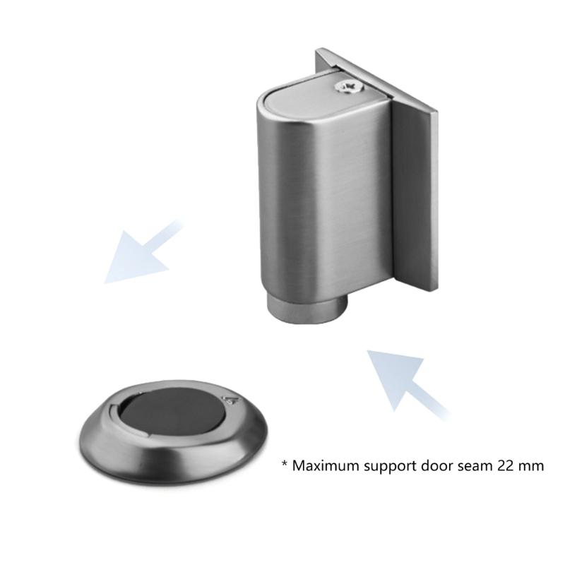 Adjustable Magnetic Door Stoppers Heavy Duty Door Holder Self Adhesive Designs for Quiet Operate & Wall Protections