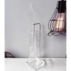 GreenGarden Square Glass Incense Holder Stylish Glass Incense Prevents Ash Relaxing Incense Stick Simple Interior Home Relaxation No English - Holder,