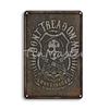 STRAHLUNG FALLOUT SHELTER Metall Zinn Zeichen Vintage Wohnkultur Eier Retro Metall Poster BARBER SHOP Mann Höhle Wand Hängende Dekoration
