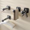 Two Commercial Clothes Hanger Storage Racks, Adjustable Length, No Need for Punching, Solid Material, Simple Style, Saving Space. Household Hangers