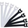 50 Uds. Cinta de sujeción de gancho y bucle reutilizable, Velcros de nailon coloridos, bridas para cables, correa de Velcros, organizador de cables, Protector de cables
