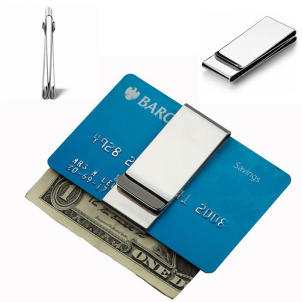 Bookmark Credit Card Clip Compact Metal Money Holder Secured Pocket Money Holder For Minimalist Lifestyle Business Everyday