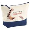 Makeup Bag - PLANETEE - Geneviève Mon Make-up - Large Size - HD Sublimation - Made In France