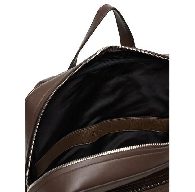 Calvin Klein Рюкзак Micro Pebble Slim Sq Bp 42 LV04D3005G Коричневый