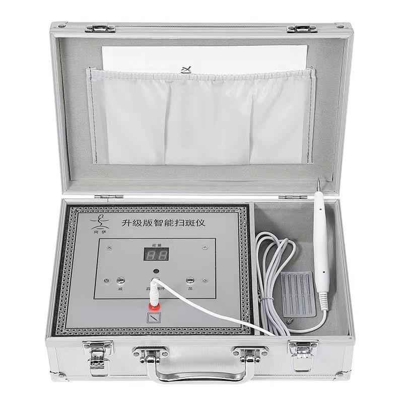 1 Set Remove Dark Mole Face Cleaner Skincare Tool 220V Electronic Spot Scanner Dead Skin Removal Beauty Device Blackhead Remover