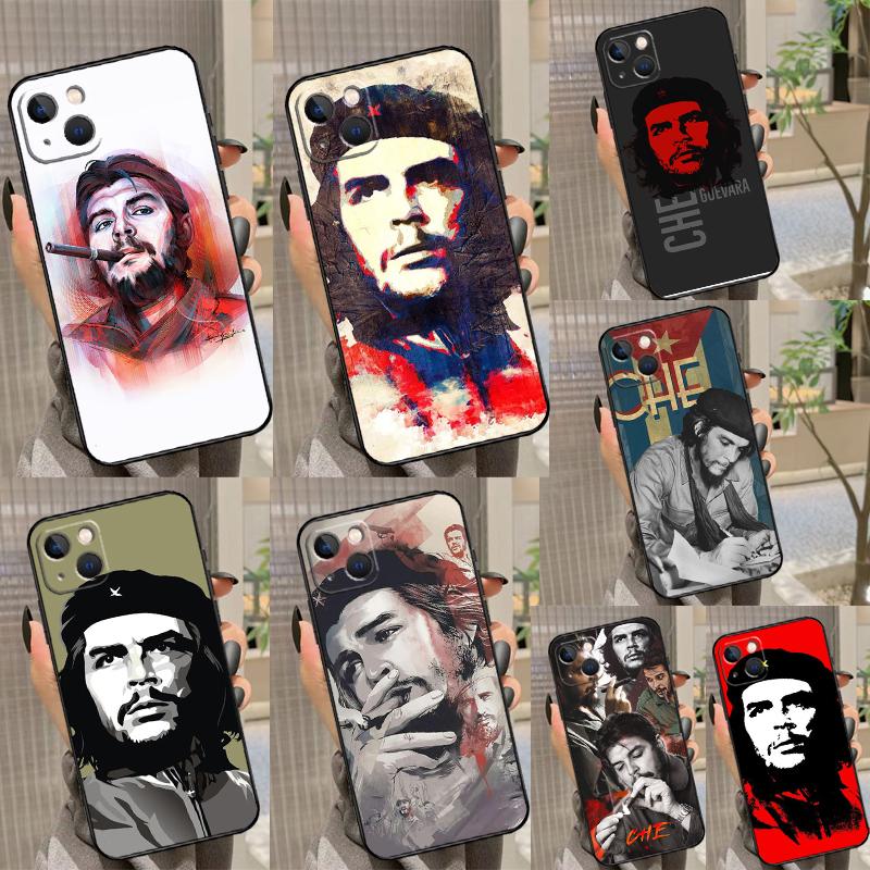 Che Guevara Funda For iPhone 15 16 Pro Max 12 13 Mini 11 14 Pro Max XS X XR 15 16 Plus Case